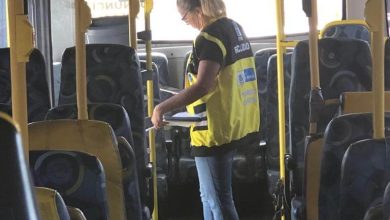 OS FISCAIS realizaram vistoria em diversos ônibus na rodoviária de Itaguaí