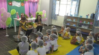 ATRAVÉS DE atividades lúdicas, alunos de Seropédica aprenderam sobre alimentação saudável