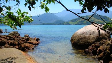A praia da Tartaruga é um dos cenários mais encantadores do município de Angra dos Reis