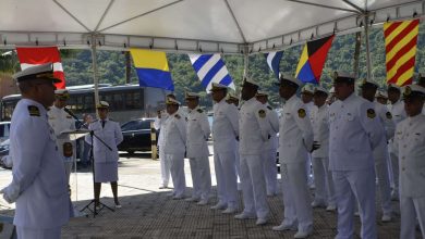 A transmissão de cargo do novo delegado foi realizada na Capitania dos Portos de Itacuruçá