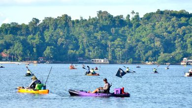 A expectativa é reunir mais de dois mil pescadores, 800 caiaques e cerca de três mil pessoas no festival