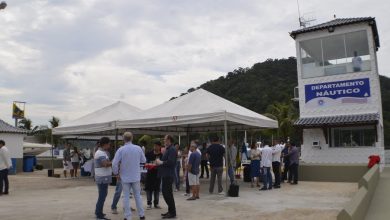 A inauguração do Departamento Náutico e a Torre de Observação foi realizada na sexta-feira