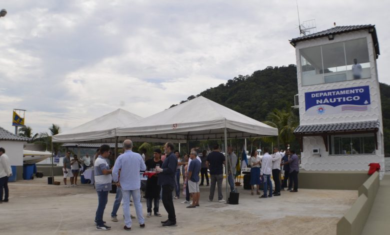 A inauguração do Departamento Náutico e a Torre de Observação foi realizada na sexta-feira