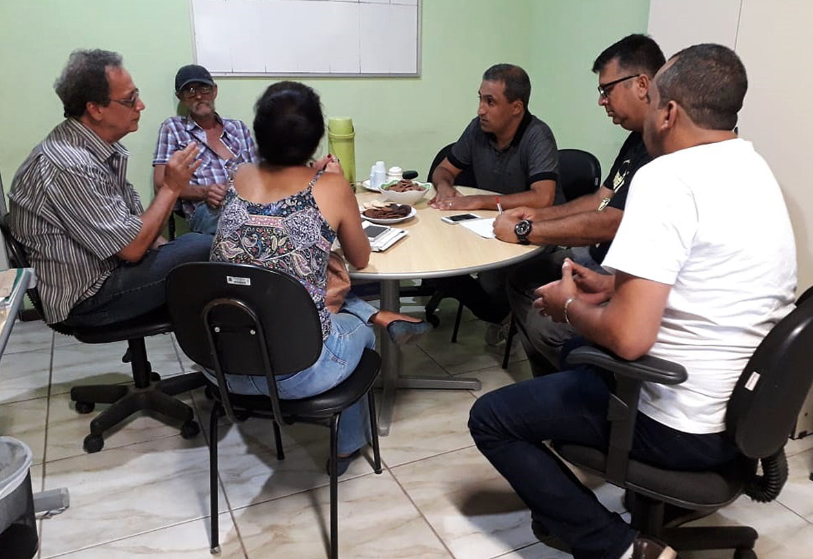 Representantes da Secretaria de Saúde e da fundação discutiram o trabalho de combate a doença