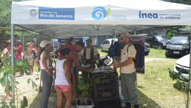 OS PARTICIPANTES percorreram a trilha que reforça a potencialidade do turismo ecológico no Parque Cunhambebe