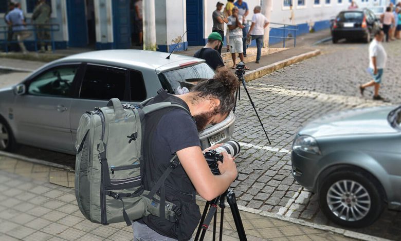 EQUIPE registrou imagens da cidade para o documentário do Programa Arte Viva