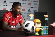 O lateral Rodinei falou da reta final do Brasileirão em entrevista coletiva no Ninho do Urubu