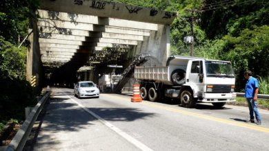 O Dnit iniciou na segunda-feira (28), as obras de recuperação do asfalto do túnel da Rodovia Rio-Santos (Foto 1)