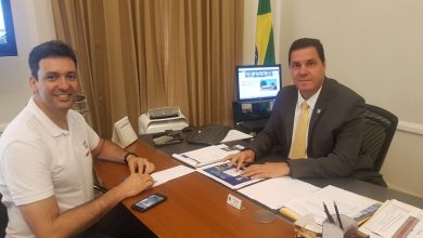 Reunião entre o prefeito Alan bombeiro e o secretário de Governo foi no Palácio Guanabara