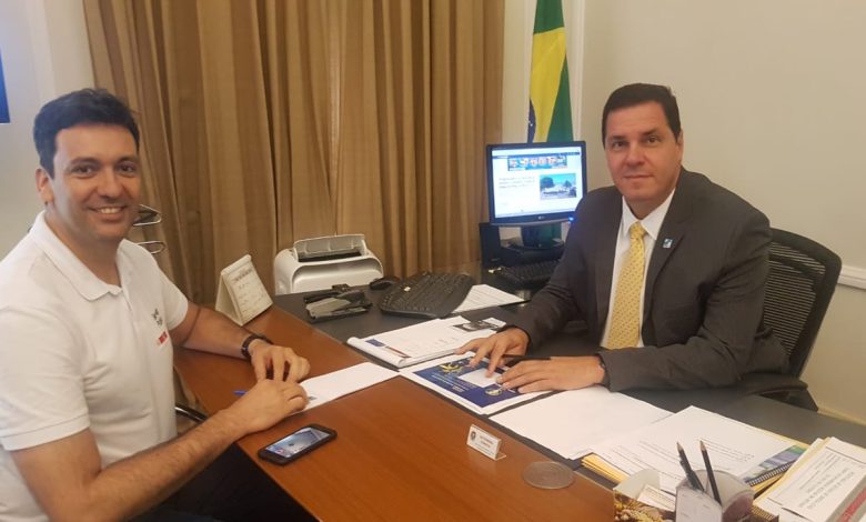 Reunião entre o prefeito Alan bombeiro e o secretário de Governo foi no Palácio Guanabara