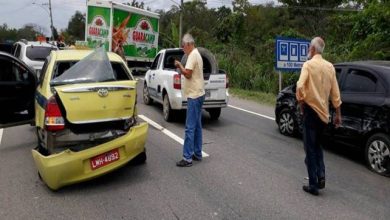 Em 2017, um acidente envolvendo nove carros aconteceu próximo a casa moeda, em Itaguaí