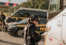 A PRF vai atuar na fiscalização de veículos nas rodovias do estado durante o período de carnaval