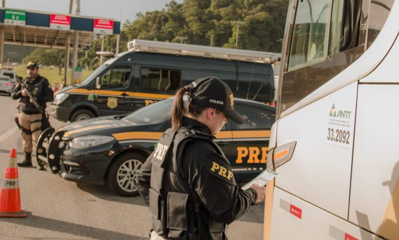 A PRF vai atuar na fiscalização de veículos nas rodovias do estado durante o período de carnaval