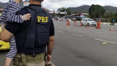 A PRF encaminhou a ocorrência à Polícia Judiciária e entregou a criança à mãe (Reprodução/Instagram)