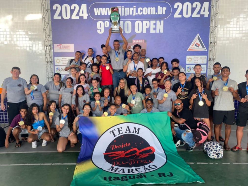 Itaguaí conquista 46 medalhas no 9º Rio Open de Jiu-Jitsu Profissional