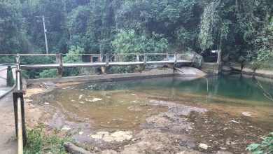 Sistema de captação de água bruta (ainda não tratada) da Serra do Piloto