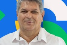 Berriel em foto de campanha salva no Facebook.