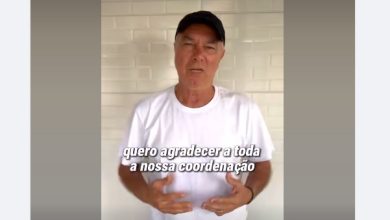 Aarão faz vídeo nas redes sociais