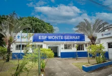 Fachada da ESF Mont Serrat