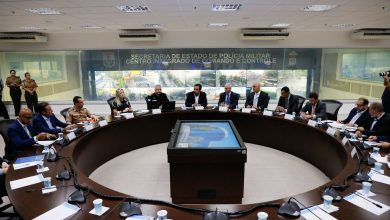 Reunião da cúpula da Segurança Pública.