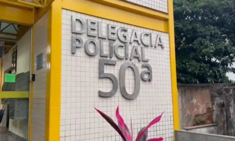 Fachada da delegacia de Itaguaí