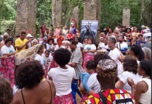 Quilombo da Marambaia celebra o Dia da Consciência Negra com roda de jongo.