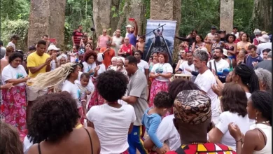 Quilombo da Marambaia celebra o Dia da Consciência Negra com roda de jongo.