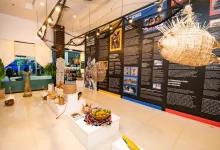 Local da exposição no Centro de Memória dos Povos Originários e Tradicionais da Costa Verde