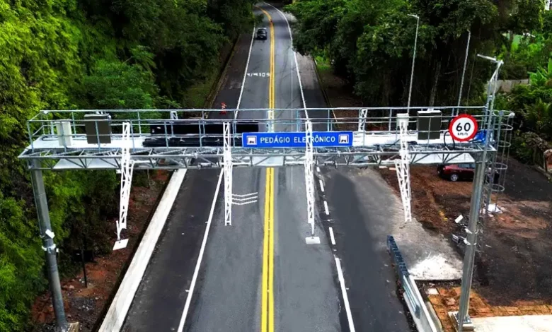 Pedágio na Rio-Santos mantido pela CCR-RioSP