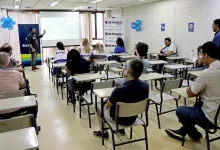 Aulas teóricas do curso de condução de veículos de emergência