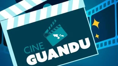 Arte de divulgação do Cine Guandu,