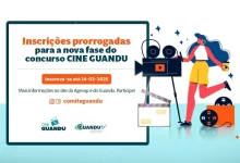 Arte das inscrições prorrogadas.