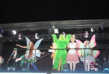 Personagens temáticos que abrilhantaram ainda mais a celebração