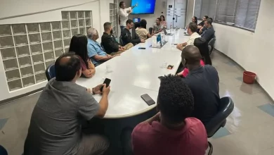 Representantes das arrendatárias participam de treinamento.