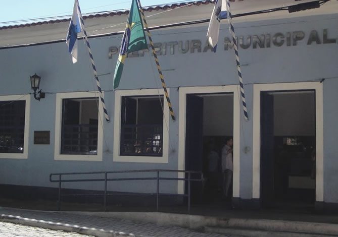 Fachada da prefeitura de Mangaratiba