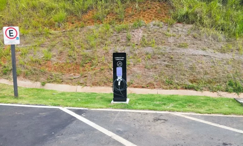 Estação de recarga para veículos elétricos