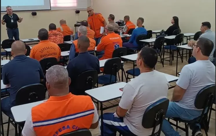 Representantes da Defesa Civil de Mangaratiba participam do primeiro encontro do PAM da Costa Verde