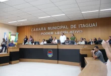 Foto da Mesa Diretora da Câmara Municipal de Itaguaí