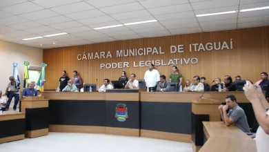 Foto da Mesa Diretora da Câmara Municipal de Itaguaí