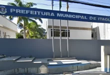 pagamento servidores de Itaguaí foto da fachada da prefeitura de itaguaí