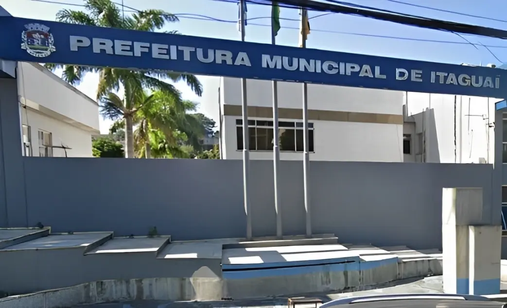 pagamento servidores de Itaguaí foto da fachada da prefeitura de itaguaí