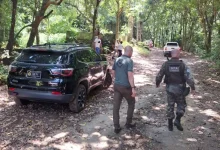 Agentes do Grupamento de Proteção Ambiental participaram da ação de mapeamento