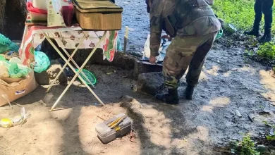 Agentes localizaram e desmontaram um acampamento irregular na Prainha