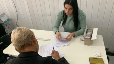 Atendimento realizado no Centro de Informações e Atendimento ao Cidadão