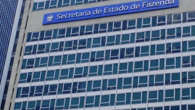 Fachada da Secretaria de Estado de Fazenda RJ