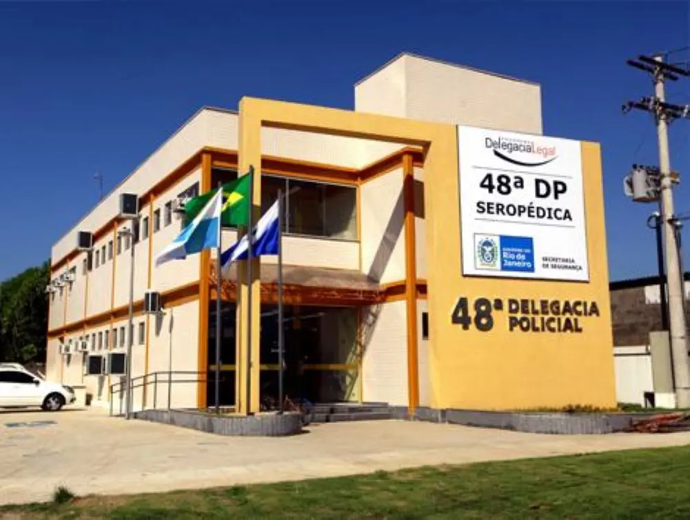 Fachada da Delegacia de Seropédica