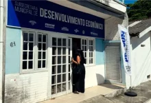 Fachada da Subsecretaria Municipal de Desenvolvimento Econômico de Mangaratiba