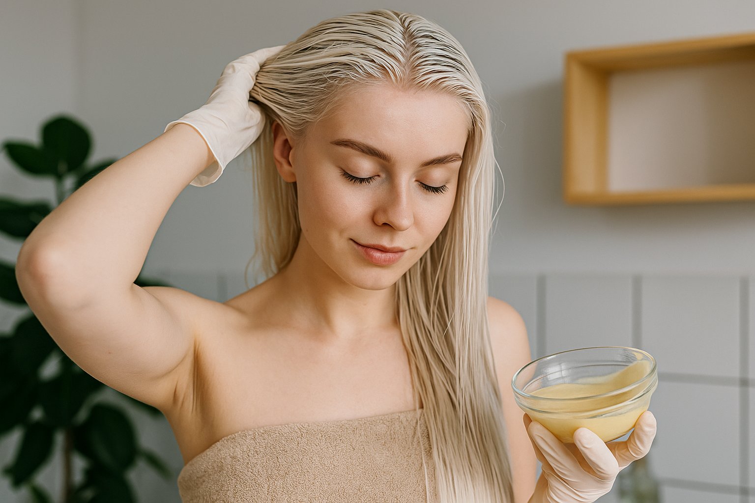3 ingredientes caseiros que salvam o loiro platinado opaco