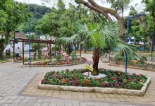 Praça Robert Simões, local do lançamento do Programa Mangaratiba Lixo Zero.