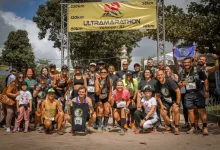 Atletas da Assessoria Esportiva "Valverde Corridas" que correram nos 21 e 10 km da 5D Ultramarathon